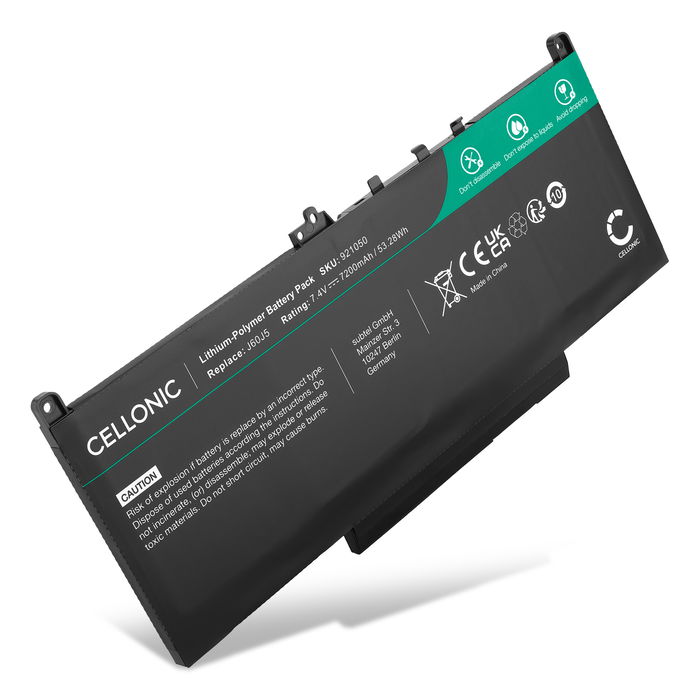 Dell Latitude 7300 Batteria 7200mAh marcata Cellonic