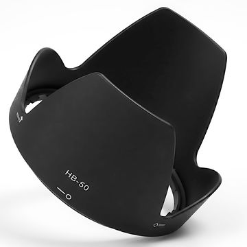 HB-50 Paraluce per fotocamera Nikon AF-S NIKKOR 28-300 mm 1:3,5-5,6G ED VR - baionetta a tulipano / a fiore / a petalo Parasole marcato CELLONIC