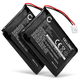 2x Batteria 1300mAh