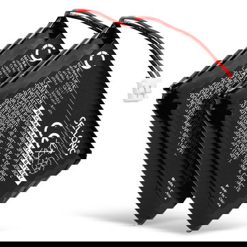 2x Battery for PS4 Controller V1 (2013) - DualShock 4 LIP1522 (1300mAh), Replacement Battery for 1st Edition Playstation 4 Controller