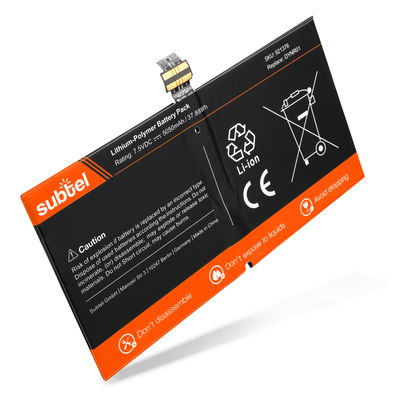 Batteria per portatile Microsoft Surface Pro 4 1724, Microsoft G3HTA027H ricambio per laptop 5050mAh 7.5V