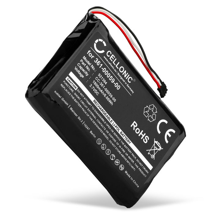 Garmin Zumo 350 Batteria marcata CELLONIC, 1800mAh di capacità