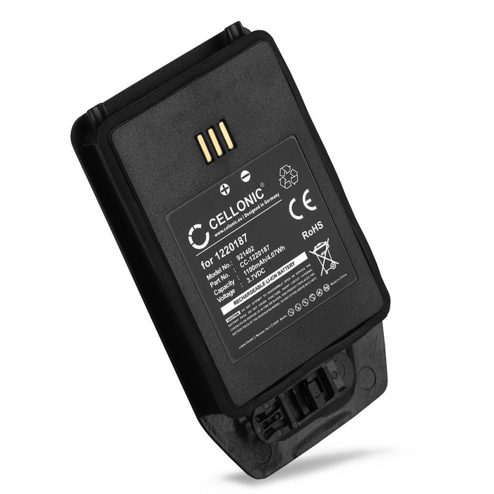 Batteria CELLONIC 1220187,660273/1B per telefono Ascom D81, DH5, Avaya DECT 3749, Aastra DT413, DT423 Ricambio affidabile da 1100mAh per il tuo fisso/cordless
