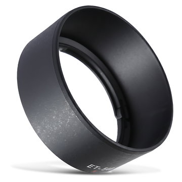 ET-54B Camera Lens Hood for Canon EF-M 55-200mm 1:4.5-6.3 IS STM - Plastic Bayonet Cylindrical / Round Lens Shade from CELLONIC