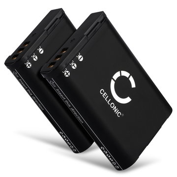 2x Batteria per Nikon Coolpix B700, Coolpix P600, Coolpix P610, Coolpix P900, Coolpix S810c EN-EL23 (1600mAh, 3.6V - 3.7V) marca CELLONIC