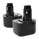 2x Batteria 3000mAh