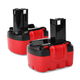 2x Batteria 3000mAh