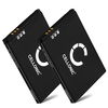 2x Batteria 900mAh