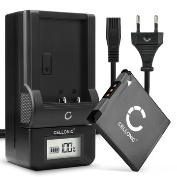 Battery for Canon IXUS 285 HS, 185, 160, 132, 145, 190, 155, 265 HS, PowerShot A3500 IS, SX430 IS, A2300, ELPH 110 HS, SX410 IS, A3400 IS, A2500, A4000 IS, SX400 IS, ELPH 340 HS, A2600, Powershot SX420 - CB-2L 600mAh + Charger NB-11L NB-11LH Replacement b