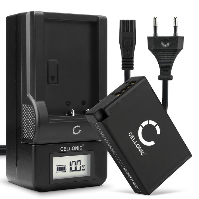 Canon EOS R8 Batteria marcata Cellonic, 950mAh + Caricabatteria