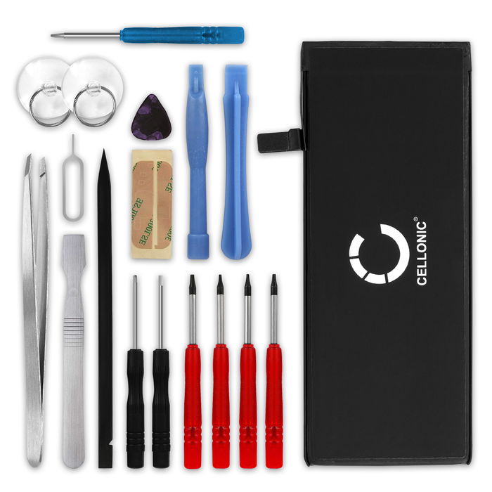 Apple iPhone 6S Batteria marcata CELLONIC, 1900mAh di capacità + Set di strumento