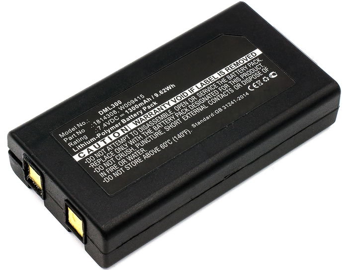Batteria Dymo 643463, marcata subtel, 1300mAh