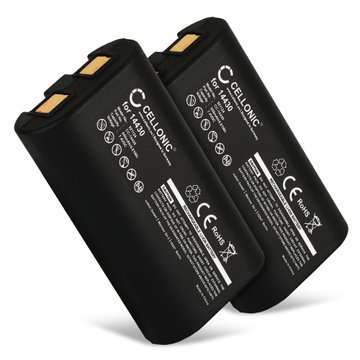 2x Batteria sostitutiva S0895880,W003688,14430 per stampante 3M PL200 / Dymo LabelManager 260 260P, 280, PnP ricambio da 650mAh stampa portatile di foto etichette
