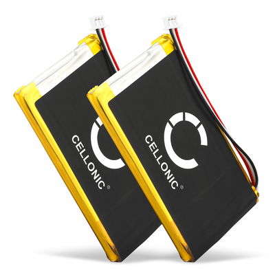 2x Batteria CELLONIC AHL03714000,VF8 per navigatore GPS TomTom GO 530, GO 630, GO 720, GO 730, GO 930, Traffic, SatNav Affidabile ricambio 1300mAh compatibile al 100%