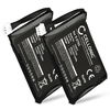 2x Batteria 500mAh