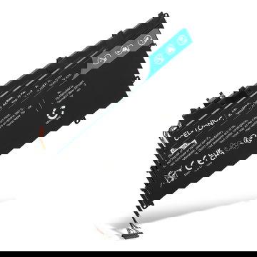 Batteria per portatile Dell Latitude 13 7350, P58G, 271J9, GWV47, 3WKT0, YX81V ricambio per laptop 2200mAh 11.1V 