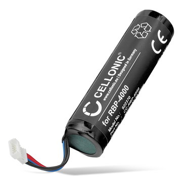 Batteria RBP-4000 128000894 per lettore di codici a barra Datalogic Gryphon GM4100 GM4400 GBT4400 GBT4430 GM4130 GM4430 3400mAh 3.7V marca CELLONIC