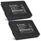 2x Batteria 500mAh