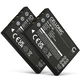 2x Batteria 1180mAh