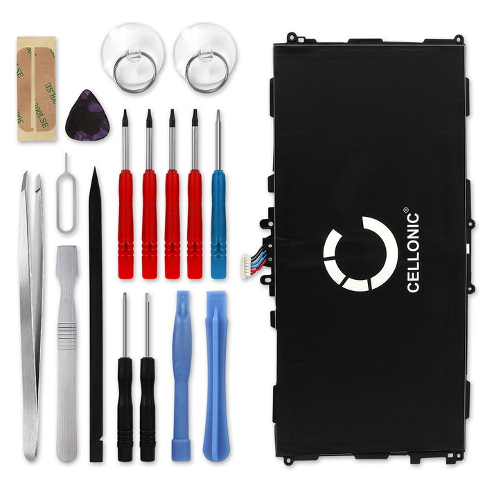 Samsung GT-P5200 Galaxy Tab 3 10.1 Batteria della CELLONIC con 6800mAh di capacità + Set di strumento