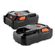 2x Batteria 1500mAh