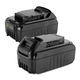 2x Batteria 3000mAh