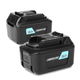 2x Batteria 4000mAh