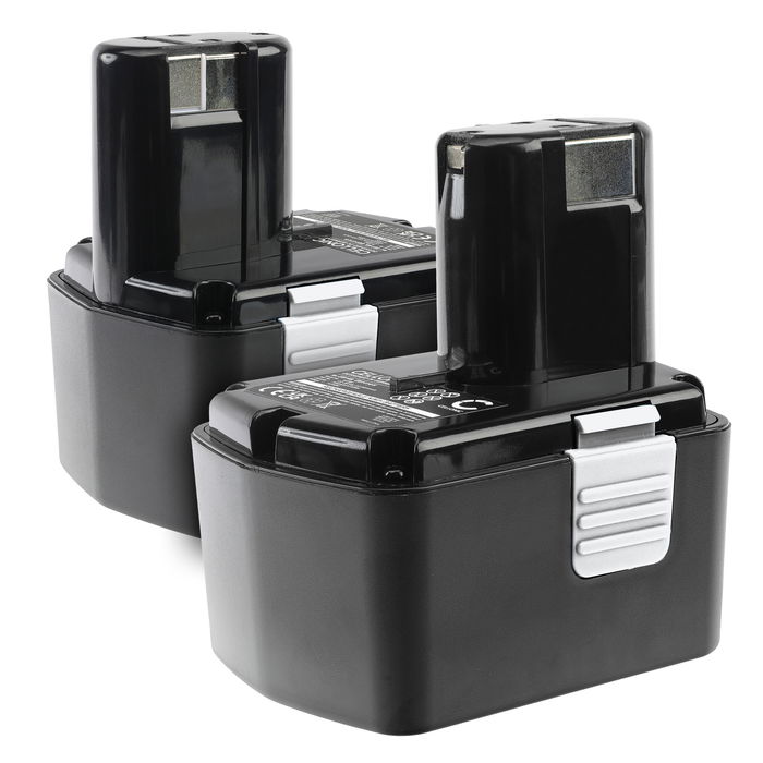 2x Batteria per Hitachi DS 14DVF3, WR 14DL, DV 14DL, WH 14DSL, UB 18D, G 14DL, DS 14DMR 3300mAh 14.4V NiMH marca CELLONIC