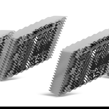 2x Batteria NP-FP50 NP-FH50 FH30 FH70 per fotocamera Sony HDR-HC3 DCR-HC26 HC20 HC21 HC23 HC28 HC30 HC32 HC36 HC40 HC96 DCR-DVD105 Affidabile ricambio da 1360mAh, marca CELLONIC