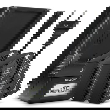 2x NP-F930 NP-F950 NP-F960 NP-F970 XL-B2 XL-B3 Camera Battery + Charger Set for Sony HXR-NX100 NX5 HXR-MC2500 HDR-FX7 FX1 FX1000 HVR-Z1 HVR-HD1000 DSR-PD150 PD170p 4400mAh Replacement Battery BC-VM50 LCD Smart Charger