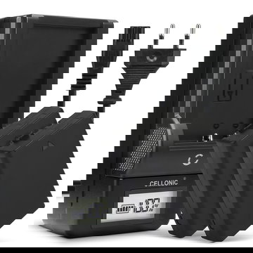 2x Batteria per Pentax KP K-50 K-30 K-S1 K-r K-500 K-S2 - D-Li109 1100mAh + Caricabatteria D-BC109 K-BC109 di Ricambio sostituzione scorta