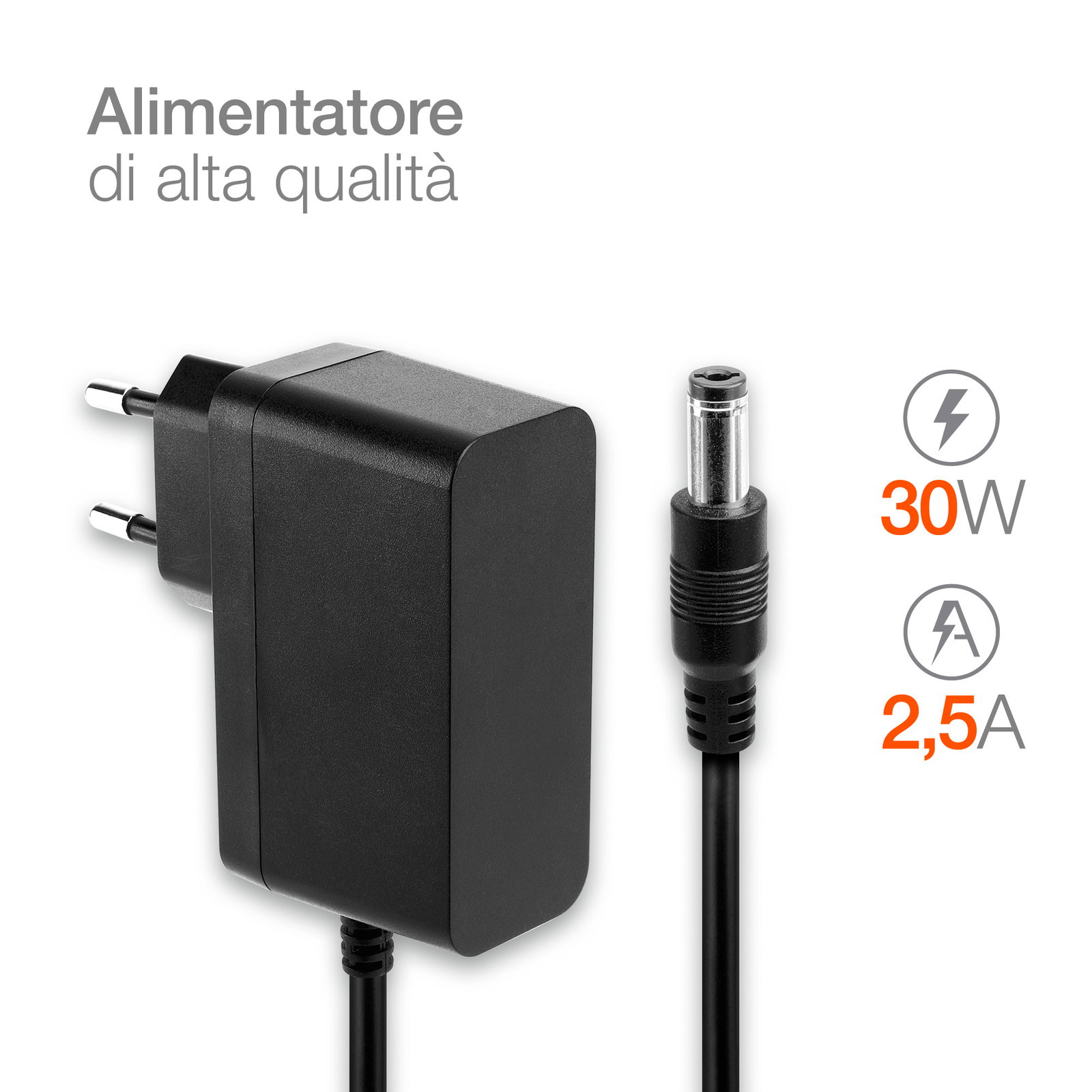 Original AVM Alimentatore 12V 2,5A Per Fritz.Box 7490 E 6490 Cable | Adattatore Di Ricambio 311P0 W091
