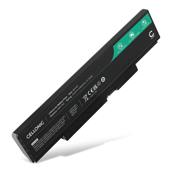 Batteria per portatile Lenovo Thinkpad E560, E550, E555C, E555, Lenovo 45N1759, 45N1760 ricambio per laptop 4400mAh 10.8V 