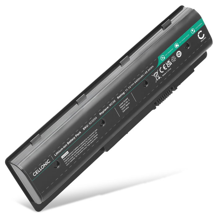 Battery for HP Envy 15-ae100, 15-ae101, 15-ae103, Envy 17-r200, Envy M7-n000, MC04, MC06 11.1V 4400mAh from CELLONIC