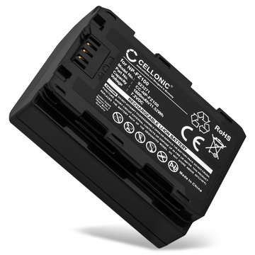 Batteria per Sony A7 IV, Alpha 7 IV, A6700, A6600, A7S III, Alpha 9, Alpha 7R III NP-FZ100 (1600mAh, 7.2V) marca CELLONIC