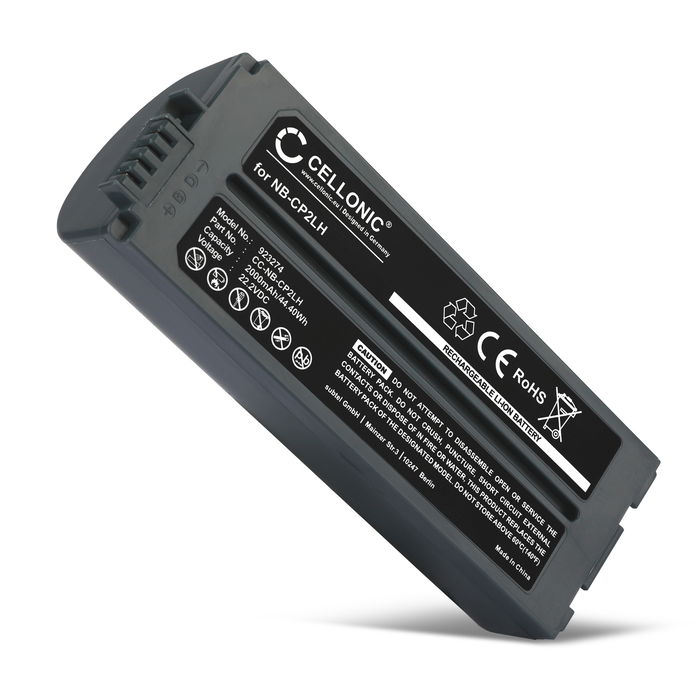 Canon Selphy CP1500 Batteria 2000mAh marcata Cellonic