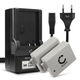 2x Batteria 1020mAh + Caricabatteria