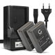 2x Batteria 1140mAh + Caricabatteria