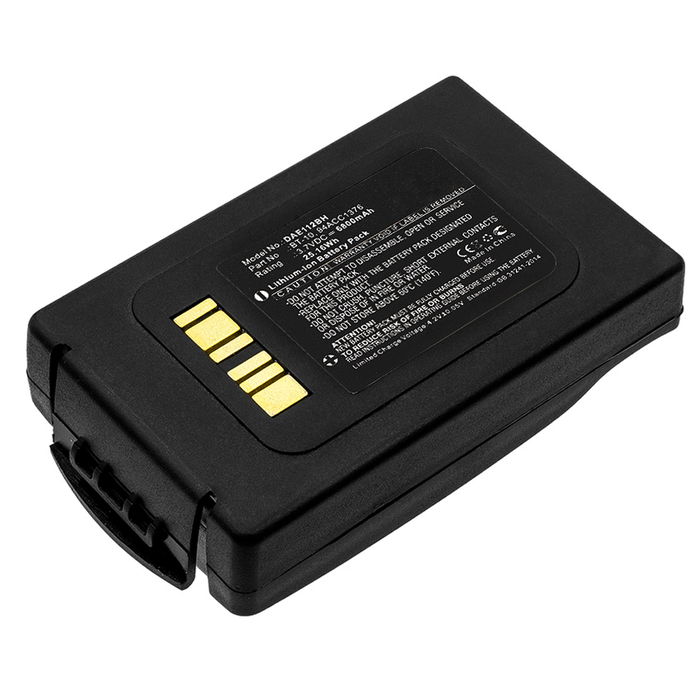 Batteria 94ACC1376, 94ACC1377, 94ACC0112, BT-10, BT-27, BT-34 per lettore di codici a barra Datalogic Elf 6800mAh 3.7V marca CELLONIC