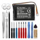 1x Batteria 800mAh + attrezzi