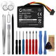 1x Batteria 1000mAh + attrezzi