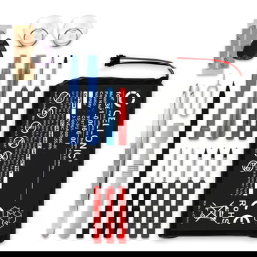 Batteria di ricambio 361-00066-00 361-00066-10 per navigatore Garmin Camper 760 Nüvi 2689 2757 2797 Dezl 760 NüviCam da 1500mAh + Set di strumenti 17pz per smontare agevolmente anche viti di altri dispositivi