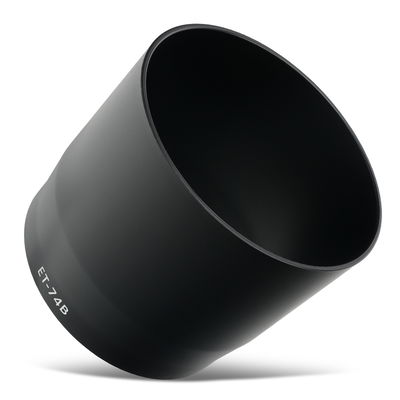 ET-74B Paraluce per fotocamera Canon EF 70-300mm f/4-5.6 IS II USM, RF 100-400mm F5.6-8 IS USM - baionetta tonda / cilindrica / tubolare Parasole marcato CELLONIC