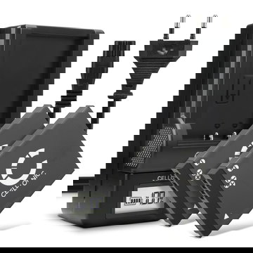 2x CELLONIC Camera Battery for Panasonic Lumix DMC-FT30 FT25 DMC-FS45 FS40 FS35 DMC-SZ7 SZ1 DMC-FX90 Replacement DMW-BCK7 NCA-YN101H Battery 700mAh Backup + Charger DE-A92A