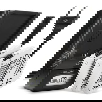 2x LP-E8 Batteries for Canon 600D EOS 700D EOS 550D EOS 650D EOS Rebel T2i T3i T4i T5i EOS Kiss X4 X5 X6i - 1020mAh DSLR LPE8 Battery Replacement + LCD Smart Charger