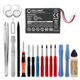1x Battery (900mAh, 3.7V) + Tool-kit