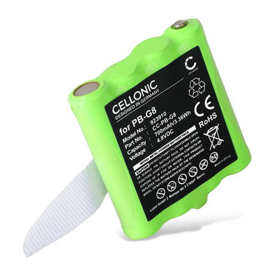 Batteria per Midland G8, G6, PMR446, M24, M48, M99, Reer 5006, Scopi, Alan 441 700mAh NiMH di CELLONIC