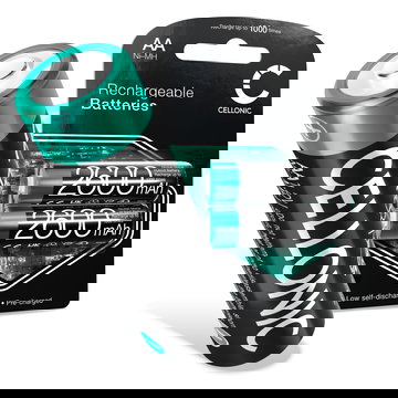 Batteria CELLONIC 2x AA Mignon LR6 per telefono Siemens Gigaset C620 / C620A / C620H Ricambio affidabile da 2x 2600mAh per il tuo fisso/cordless