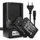 2x Batteria 800mAh + Caricabatteria