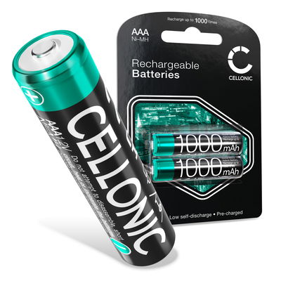 Batteria CELLONIC per telefono Swissvoice Eurit 758, Eurit 459, Avena 748 Ricambio affidabile da 2x 1000mAh AAA per il tuo fisso/cordless